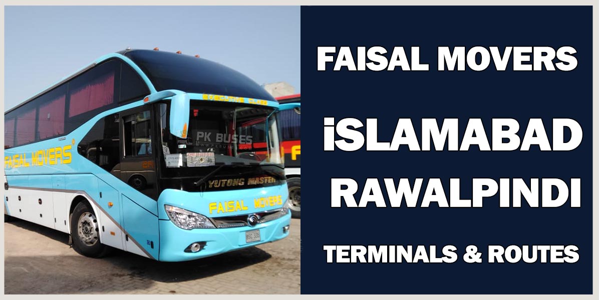 faisal movers Islamabad Rawalpindi terminals, contact numbers and routes-