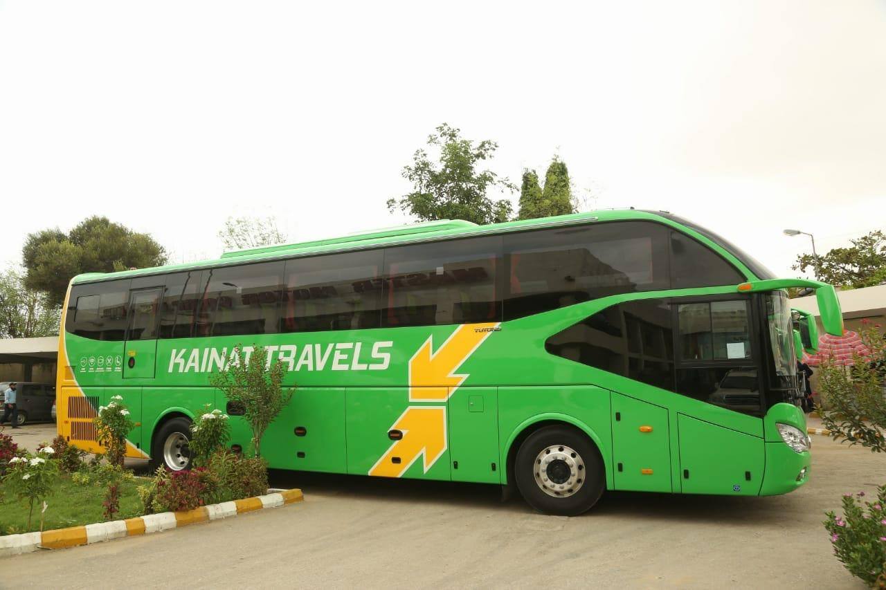 Kainat Travels New Yutong BUs