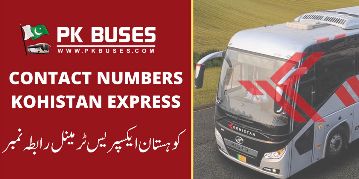 Kohistan Express Contact Numbers & Helpline