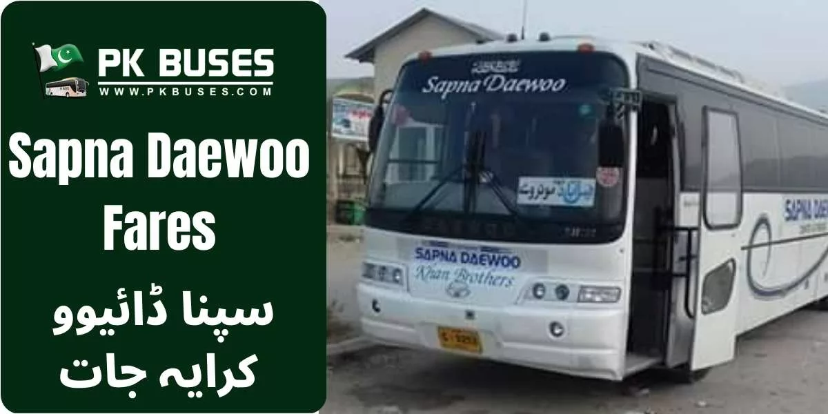 Sapna Daewoo Ticket price List From Faisalabad to Mardan and vice versa.